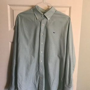 Green Vineyard Vines button down